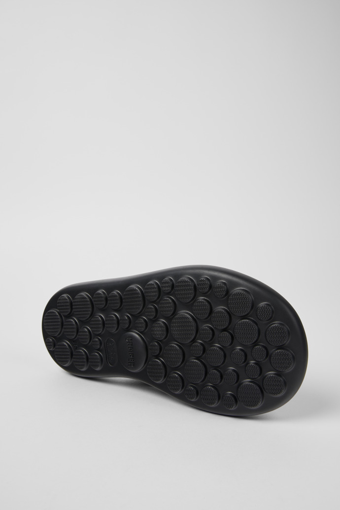 Camper Pelotas Flota - Schwarze Damenflipflops aus Leder