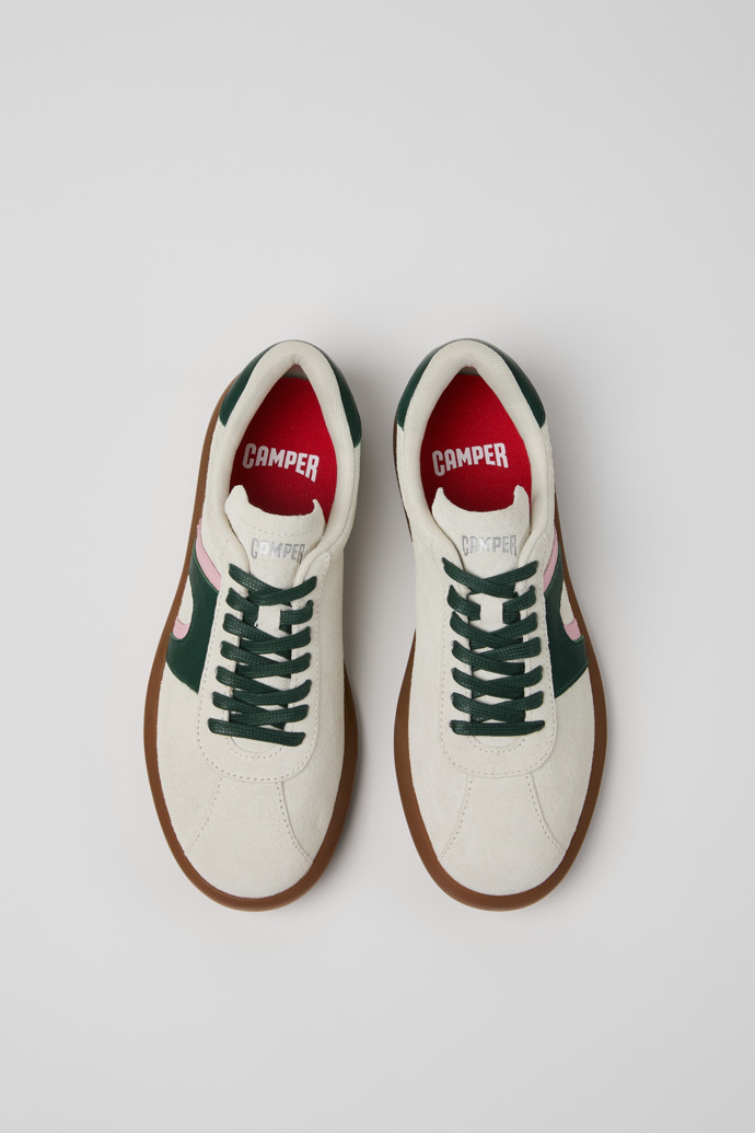 Camper Pelotas Soller - Mehrfarbiger Ledersneaker für Damen.