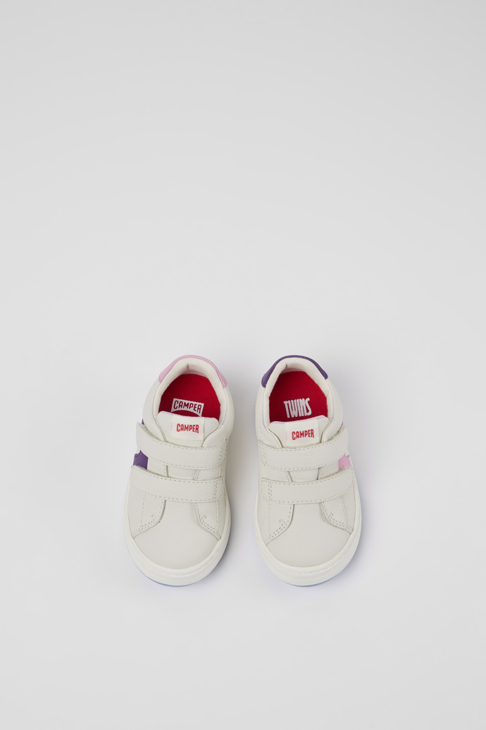 Camper Twins - Weißer Ledersneaker