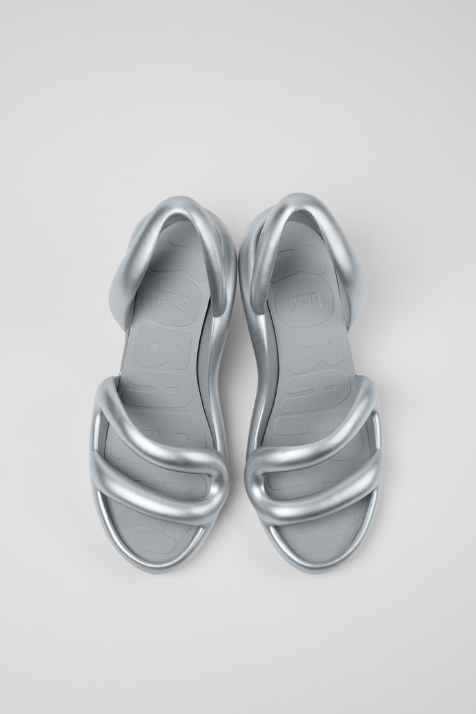 Camper Kobarah - Silberne Sandalen für Herren.