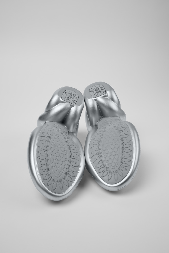 Camper Kobarah - Silberne Sandalen für Herren.