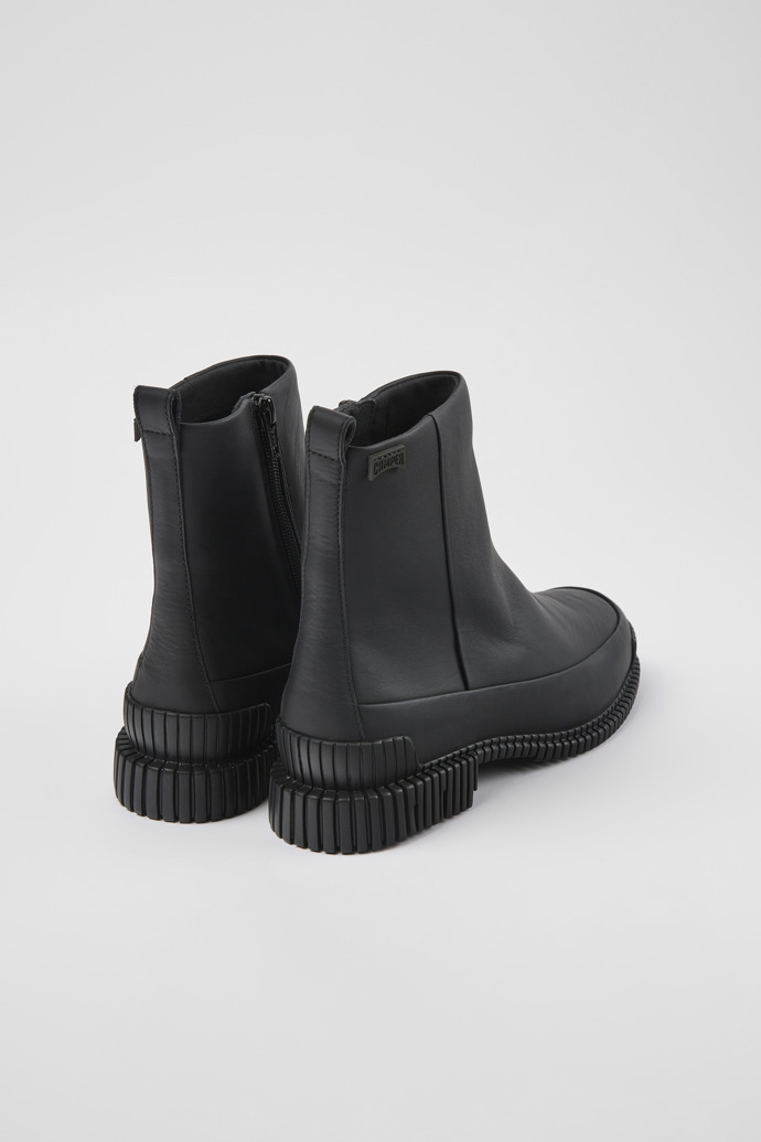 Camper Pix - Schwarzer Damenstiefel aus Leder