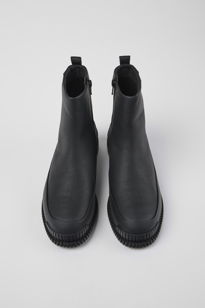 Camper Pix - Schwarzer Damenstiefel aus Leder