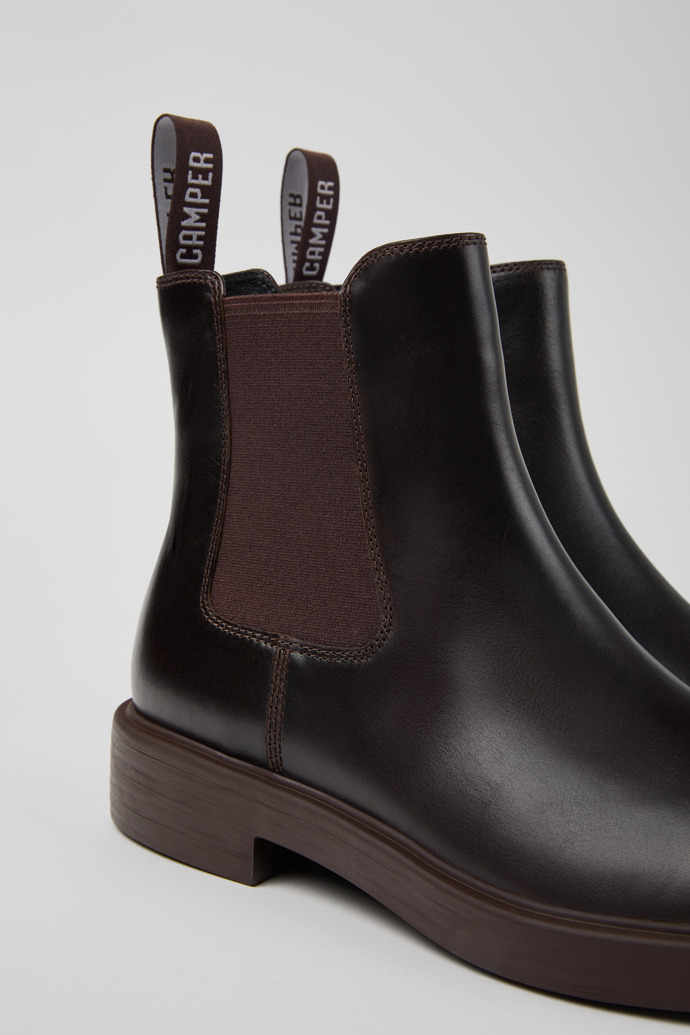 Camper Dean - Braune Herrenstiefelette aus Leder