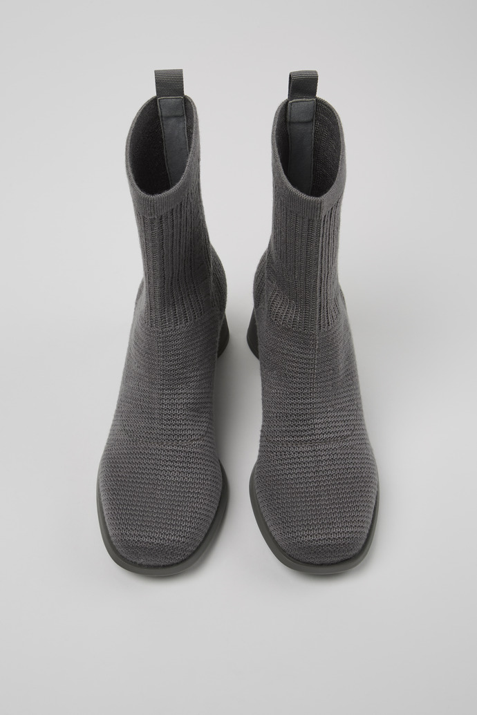 Camper Kiara TENCEL® - Grauer Damenstiefel aus Textil