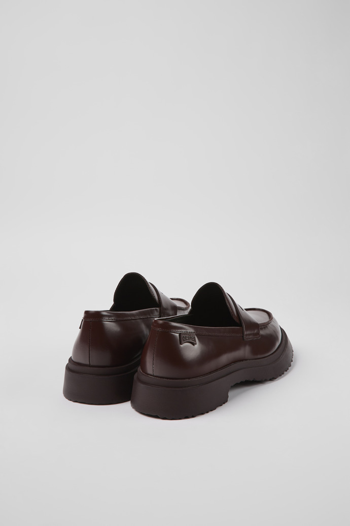 Camper Walden - Weinroter Herrenloafer aus Leder