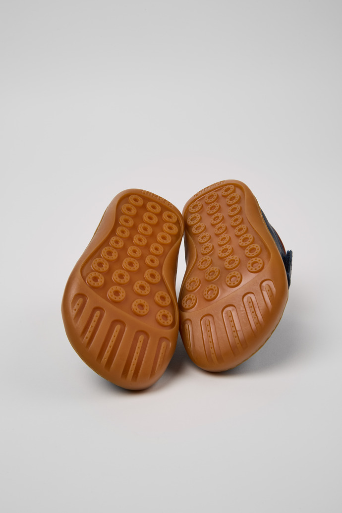 Camper Peu - Blauer Kindersneaker aus Leder