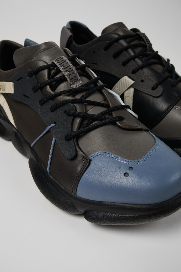 Camper Twins - Mehrfarbiger Herrensneaker aus Leder und Textil