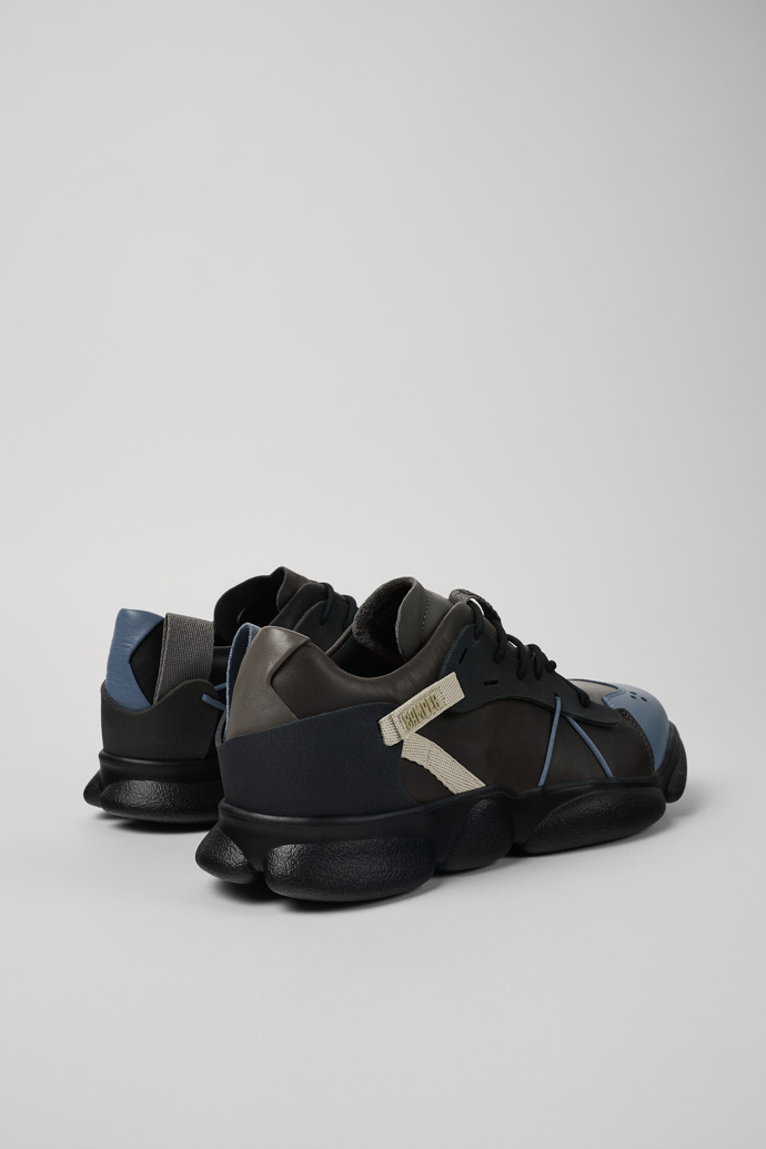 Camper Twins - Mehrfarbiger Herrensneaker aus Leder und Textil