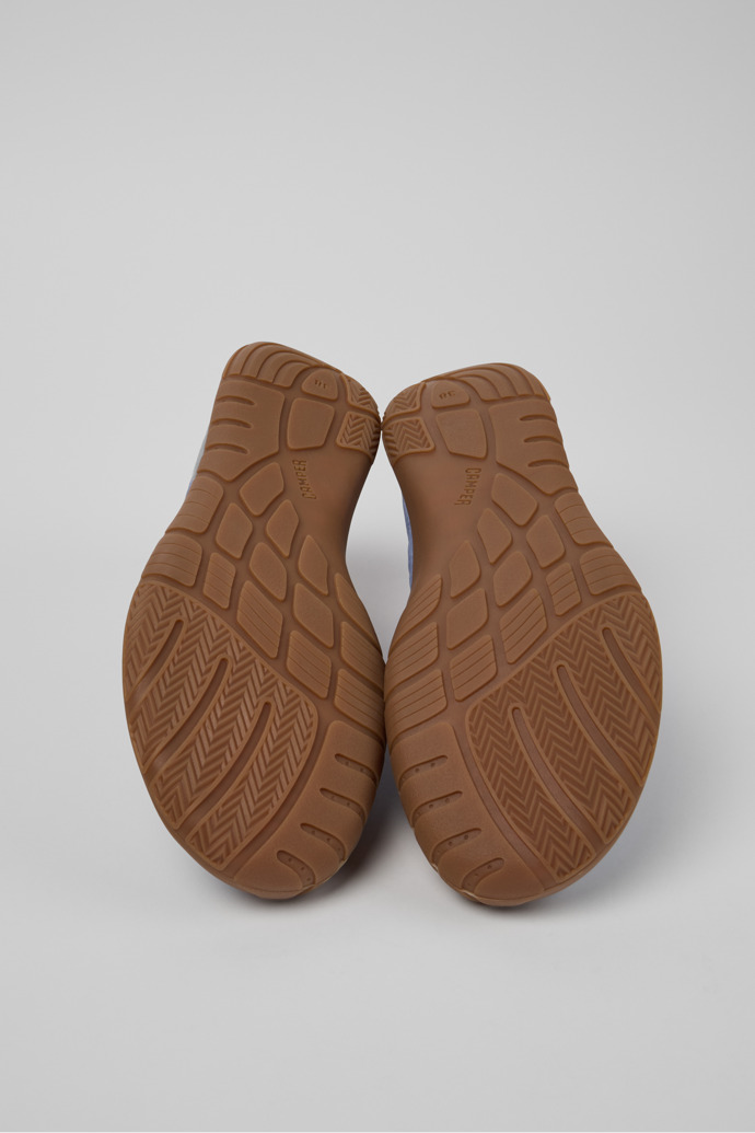 Camper Peu Path - Blauer Damensneaker aus Nubukleder.