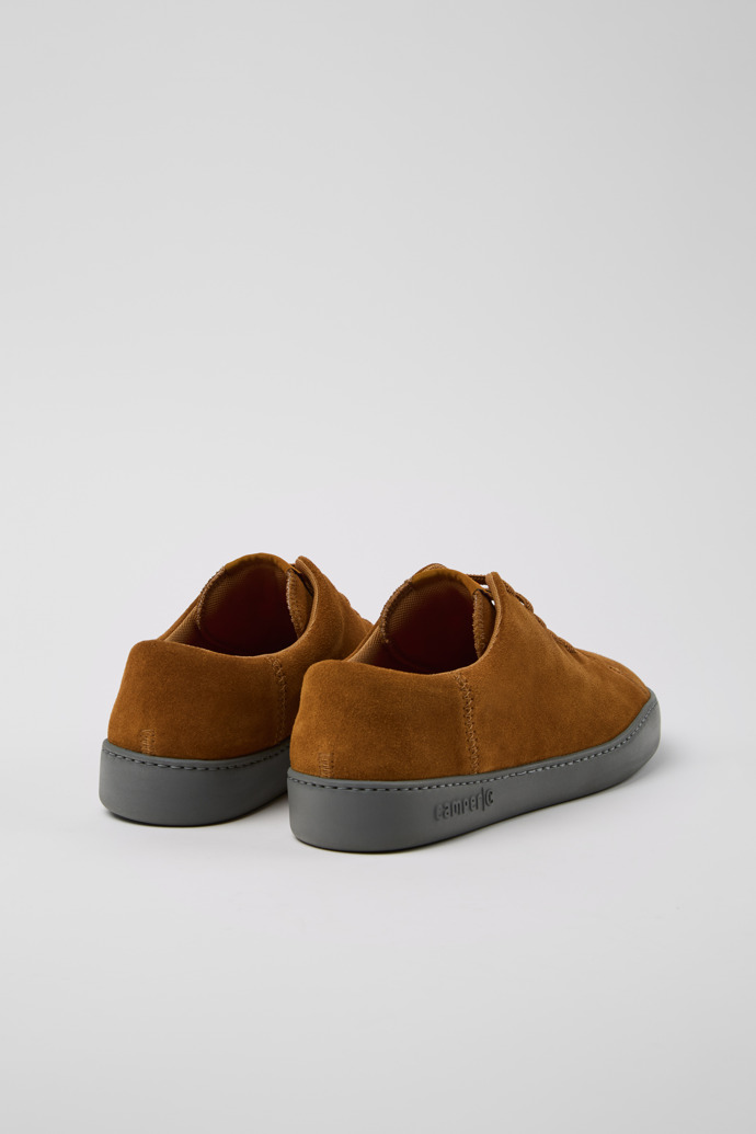 Camper Peu Touring - Brauner Herrensneaker aus Nubukleder.