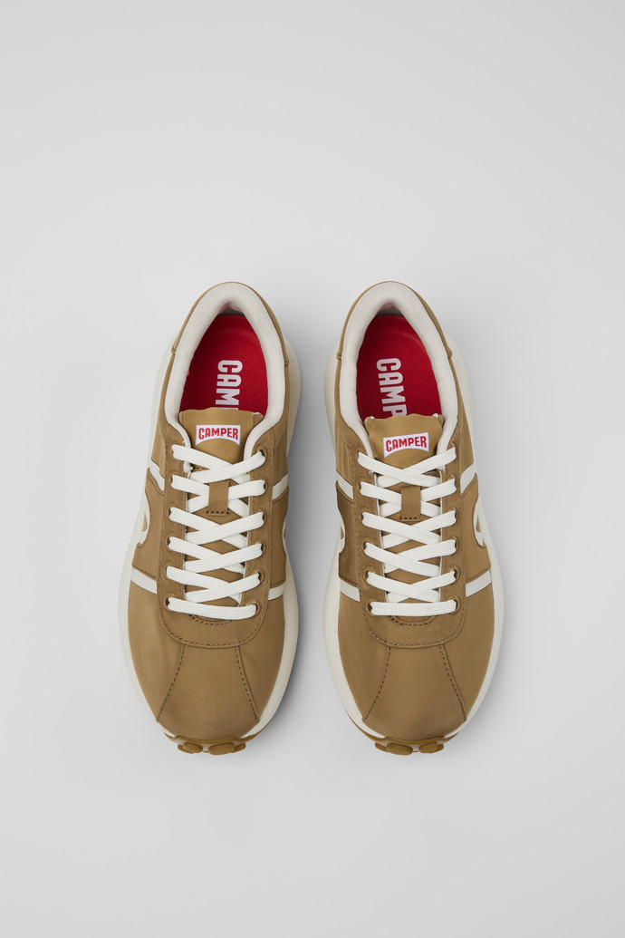 Camper Pelotas Athens - Brauner Damensneaker aus Textil