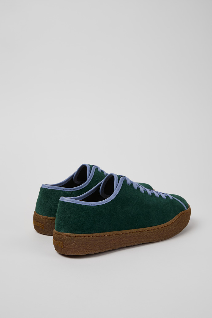 Camper Peu Terreno - Mehrfarbiger Herrenschuh aus Leder und Veloursleder.