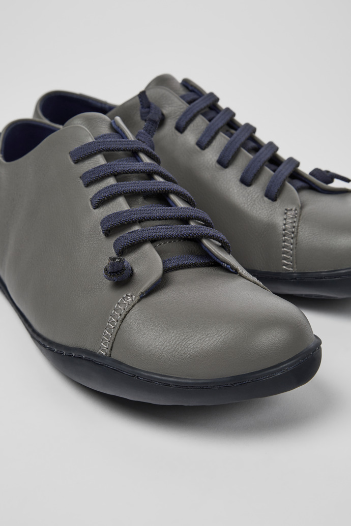 Camper Peu - Grauer Herrenschuh aus Leder