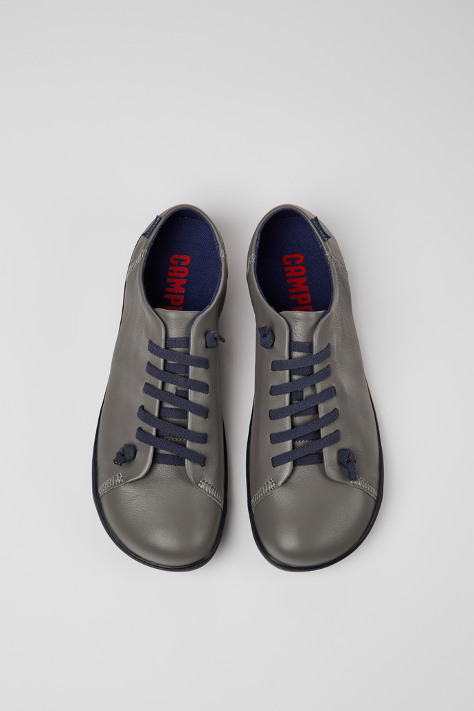 Camper Peu - Grauer Herrenschuh aus Leder