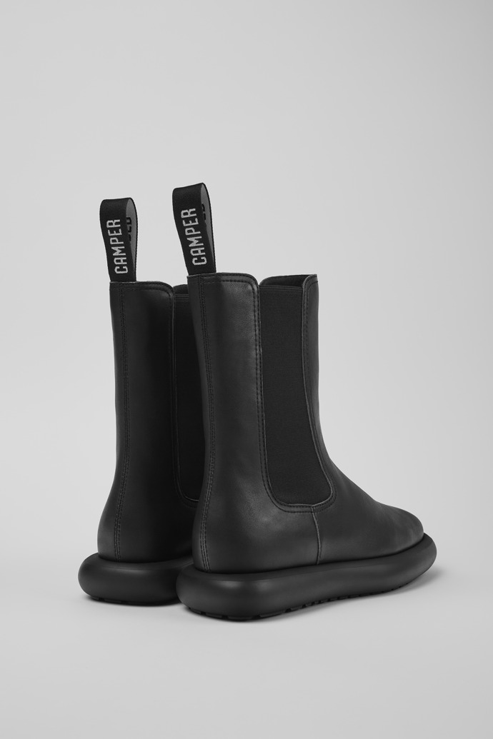 Camper Onda - Schwarzer Damenstiefel aus Leder