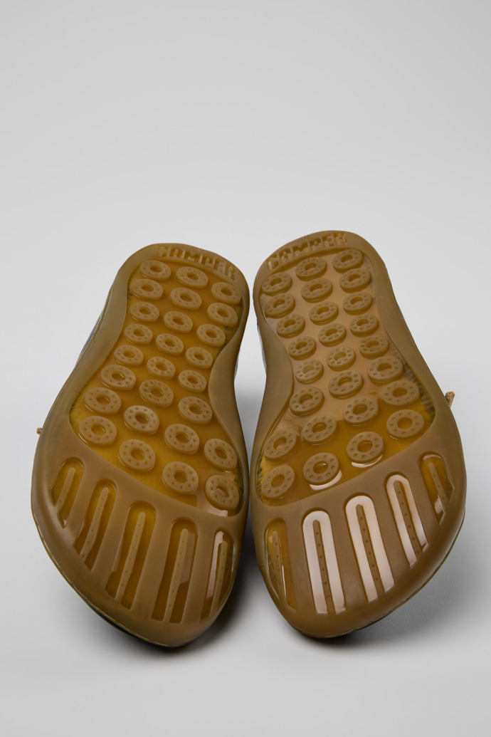 Camper Twins - Schwarzer Damenschuh aus Leder.