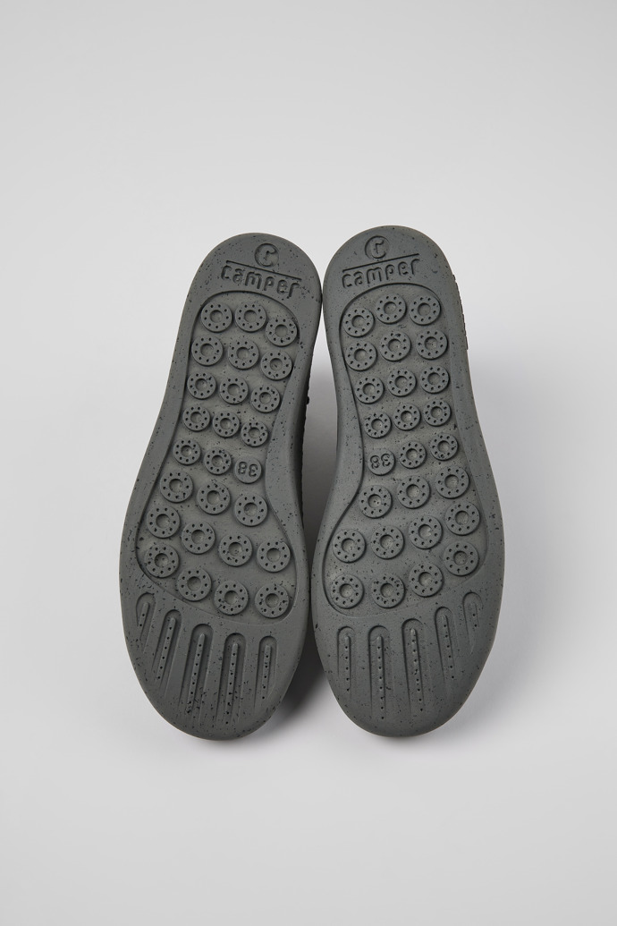 Camper Peu Touring - Grüne Damenstiefelette aus Textil