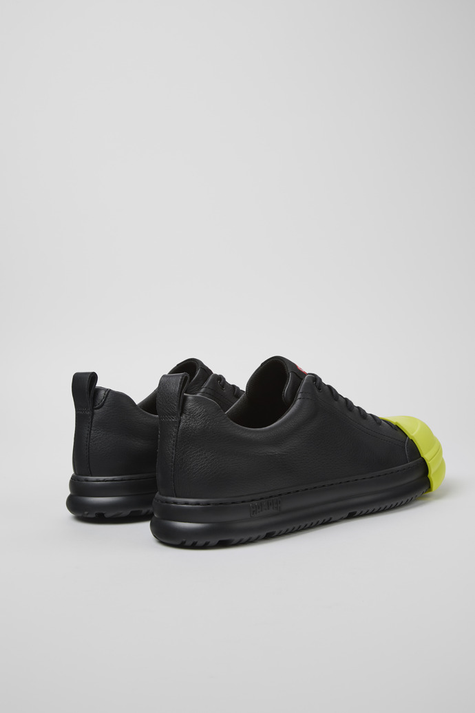 Camper Junction Runner - Schwarzer Ledersneaker