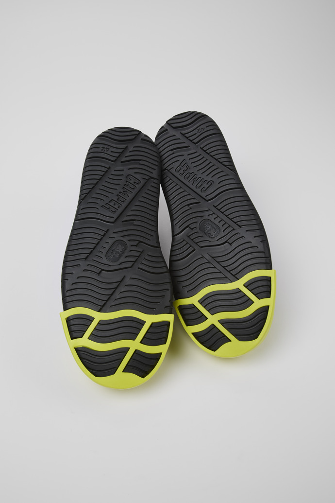 Camper Junction Runner - Schwarzer Ledersneaker