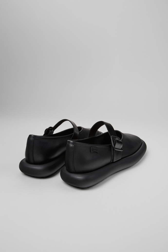 Camper Onda - Schwarzer Frauenschuh aus Leder.
