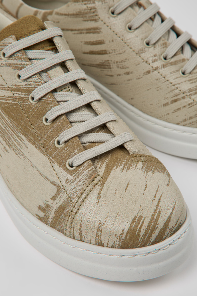 Camper Runner Up - Bunter Damensneaker aus recyceltem Leder