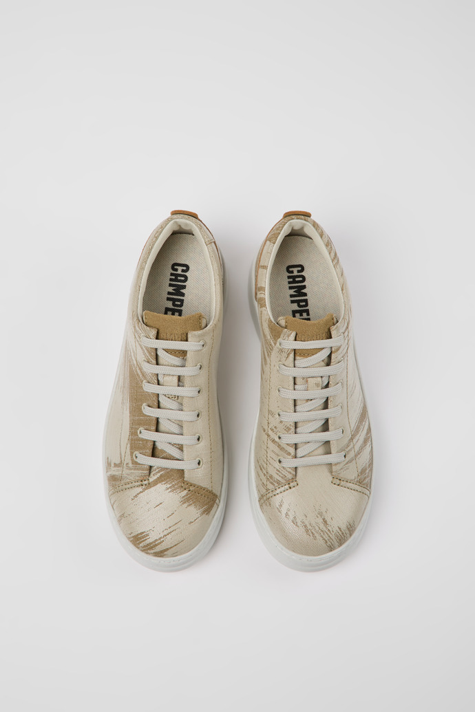 Camper Runner Up - Bunter Damensneaker aus recyceltem Leder