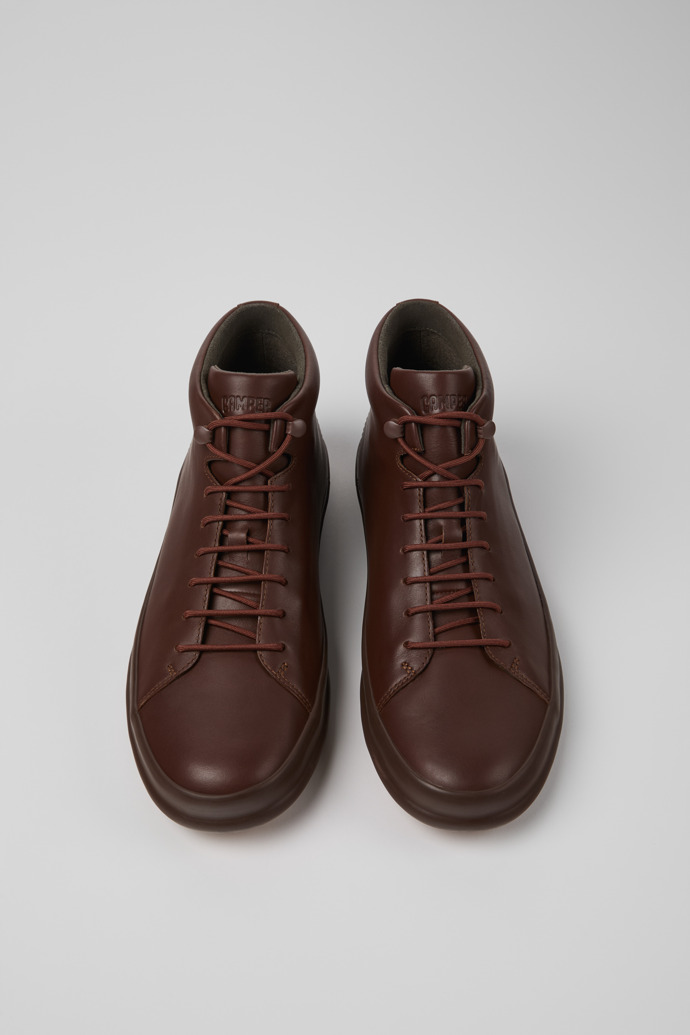 Camper Chasis Sport - Braune Herrenstiefelette aus Leder.