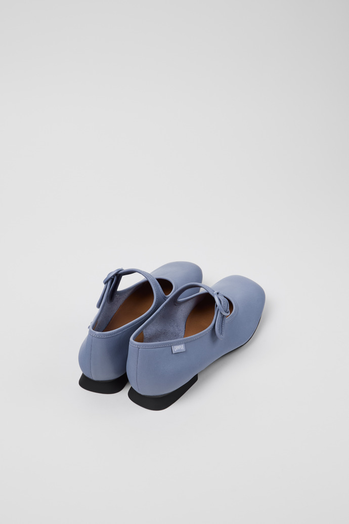 Camper Casi Myra - Blauer Lederschuh für Damen.