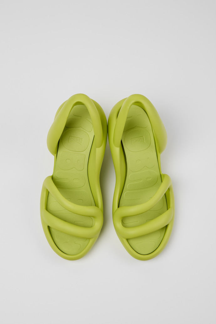 Camper Kobarah - Gelbe Unisex-Sandale.