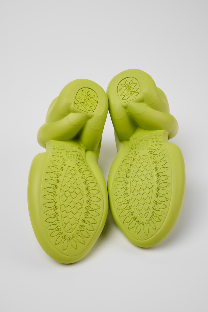 Camper Kobarah - Gelbe Unisex-Sandale.