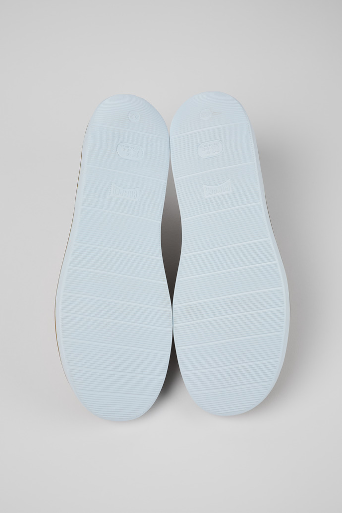 Camper Wagon - Brauner Herrenschnürschuh aus Nubukleder