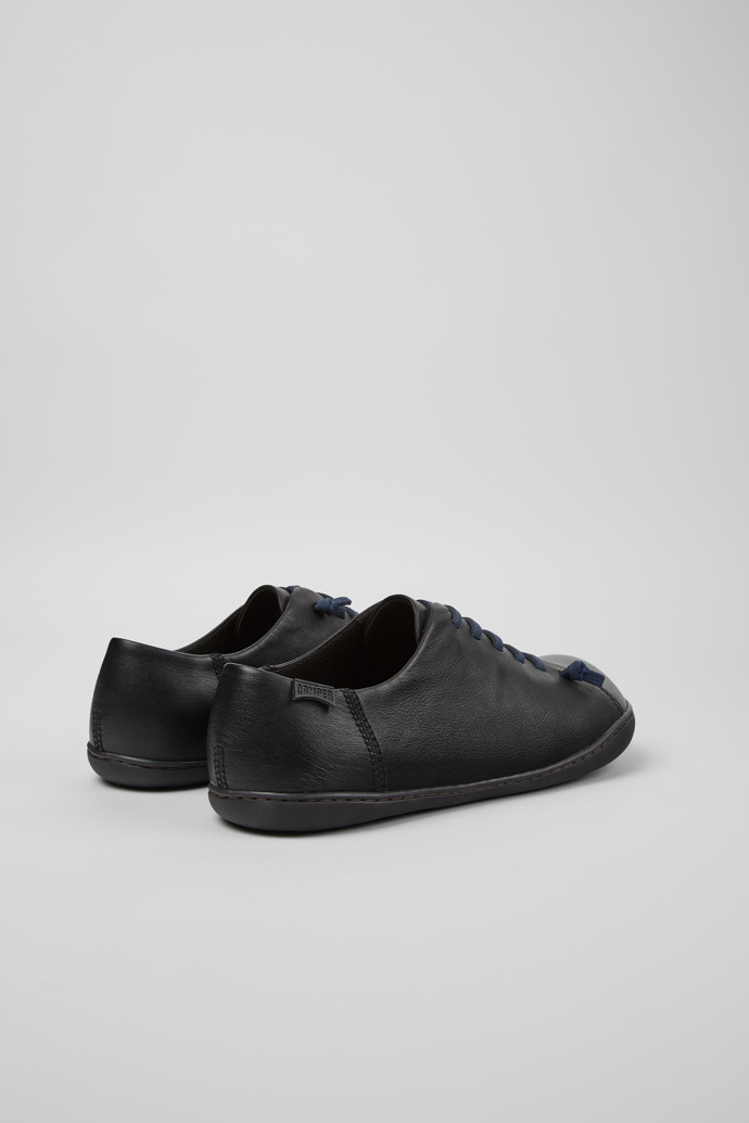 Camper Peu - Schwarzer Herrenschuh aus Leder.