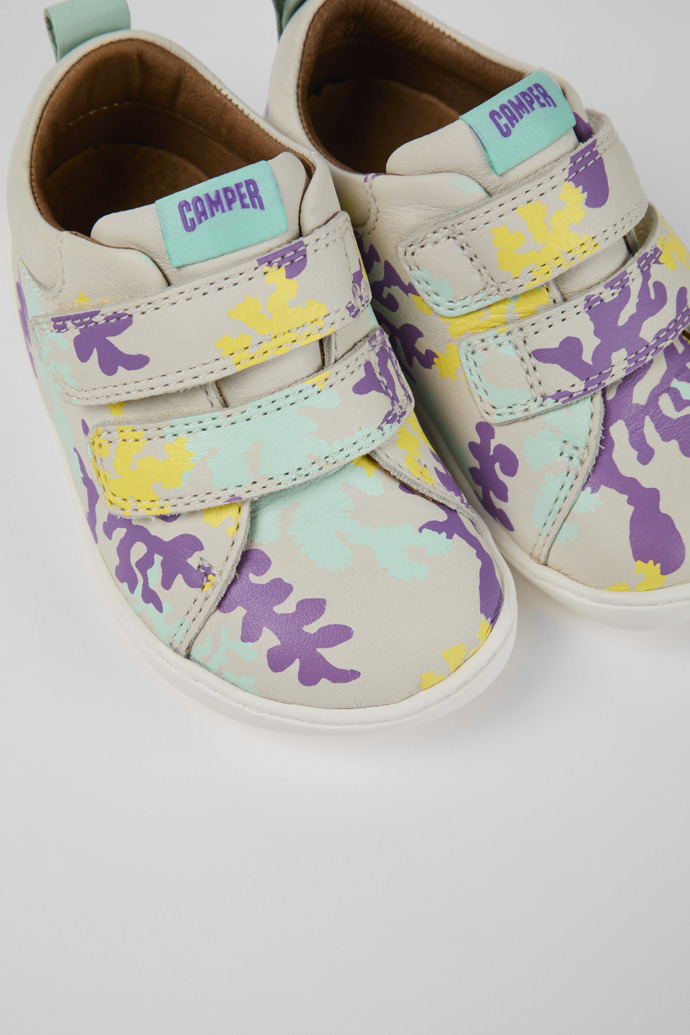Camper Twins - Mehrfarbiger Ledersneaker