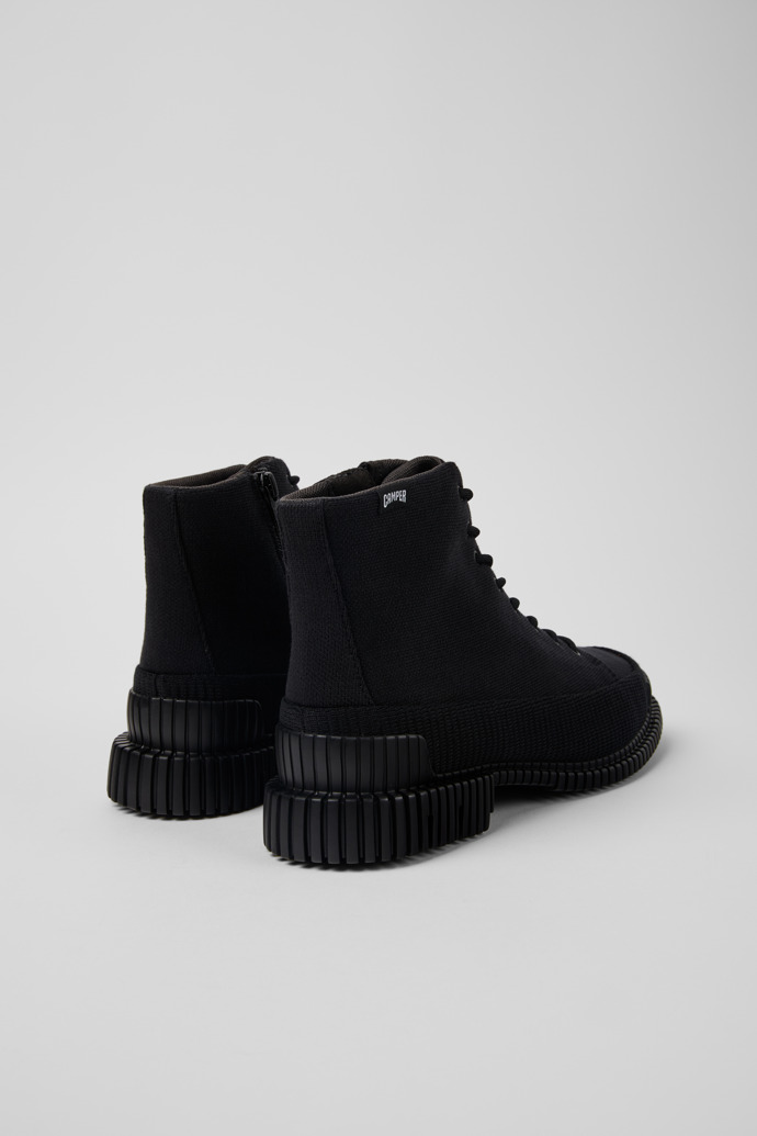 Camper Pix TENCEL® - Schwarze Damenstiefelette aus Textil