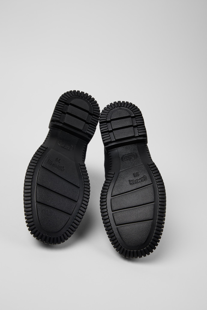 Camper Pix TENCEL® - Schwarze Damenstiefelette aus Textil
