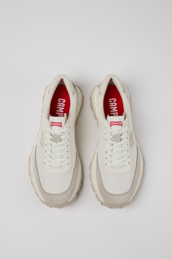Camper Drift Trail - Mehrfarbiger Herrensneaker aus Textil und Nubukleder.