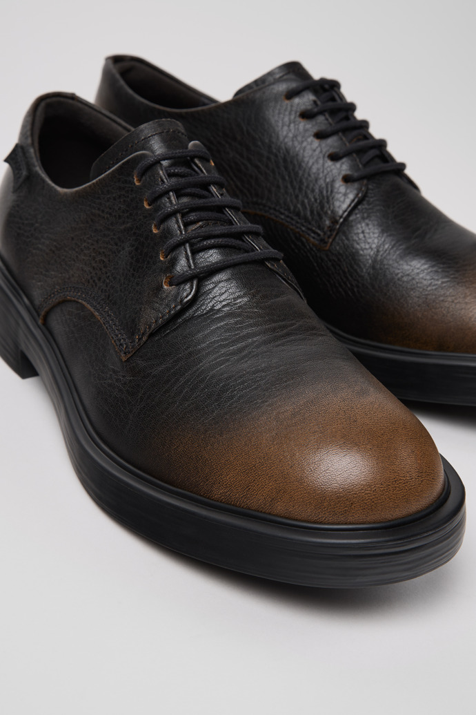 Camper Dean - Mehrfarbiger Herrenschuh aus Leder.
