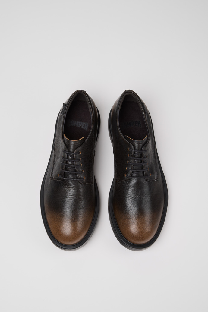 Camper Dean - Mehrfarbiger Herrenschuh aus Leder.