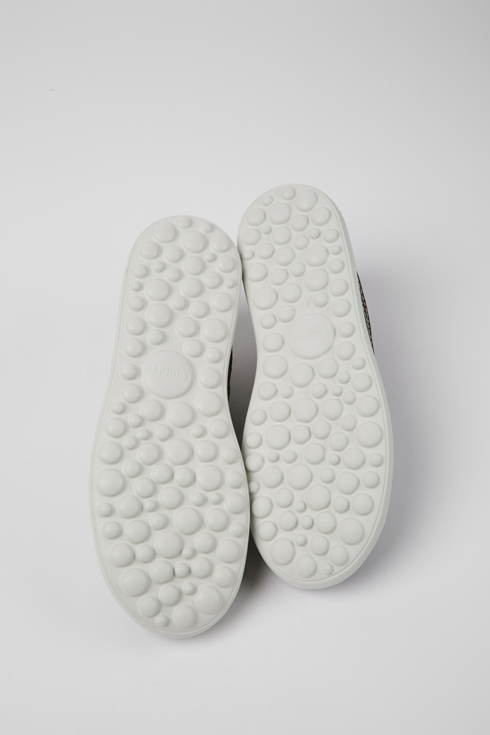 Camper Pelotas XLite - Dunkelgrauer Herrensneaker aus Leder