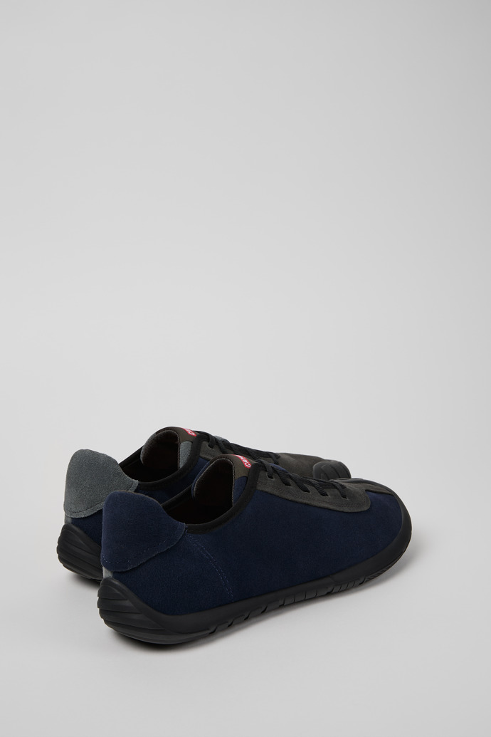 Camper Twins - Mehrfarbiger Herrensneaker aus Nubukleder.