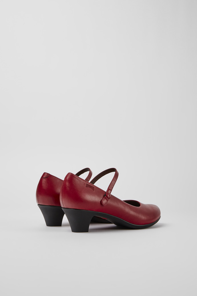 Camper Helena - Rote Lederschuhe für Damen.