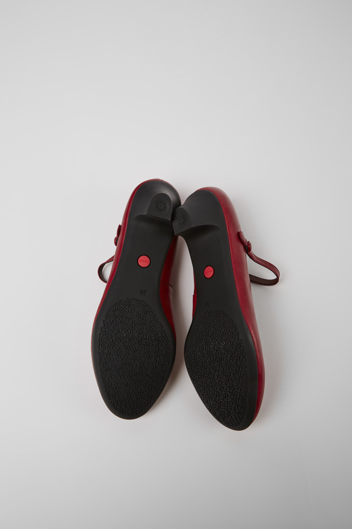 Camper Helena - Rote Lederschuhe für Damen.