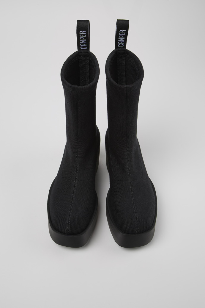 Camper Billie TENCEL® - Schwarzer Damenstiefel aus Textil