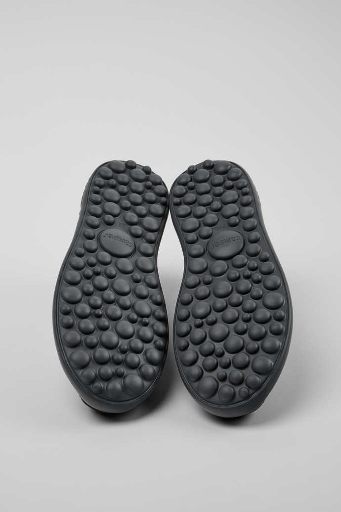 Camper Pelotas XLite - Grau Sneaker aus recyceltem PET und Nubukleder für Damen.
