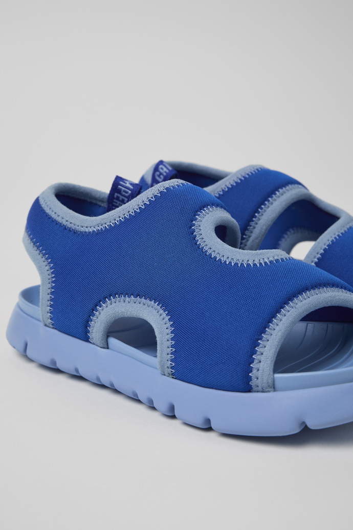 Camper Oruga - Blaue Textilsandalen