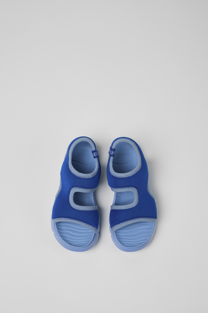 Camper Oruga - Blaue Textilsandalen