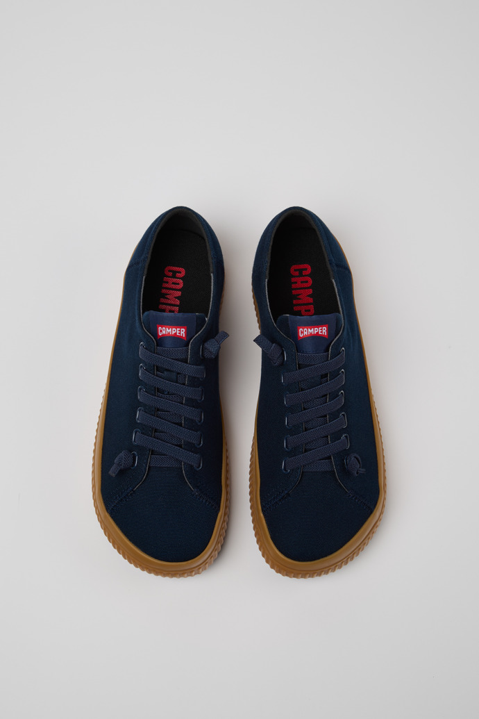 Camper Peu Roda - Blauer Herrensneaker aus TENCEL™ Lyocell.