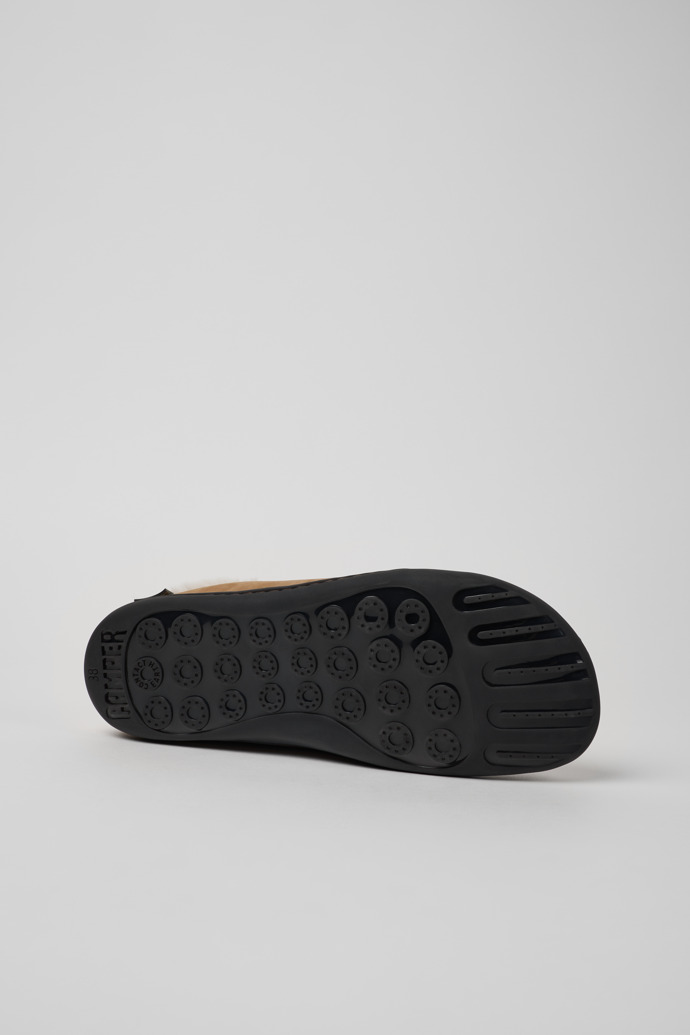 Camper Peu - Braune Damenclogs aus Nubukleder