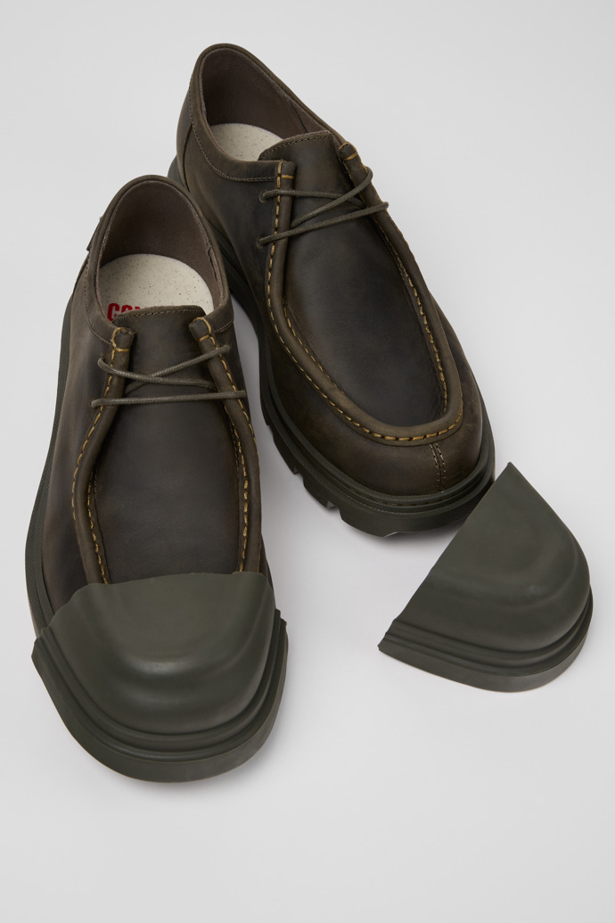 Camper Junction Toe Caps - Zehenaufsätze aus Gummi in Grün